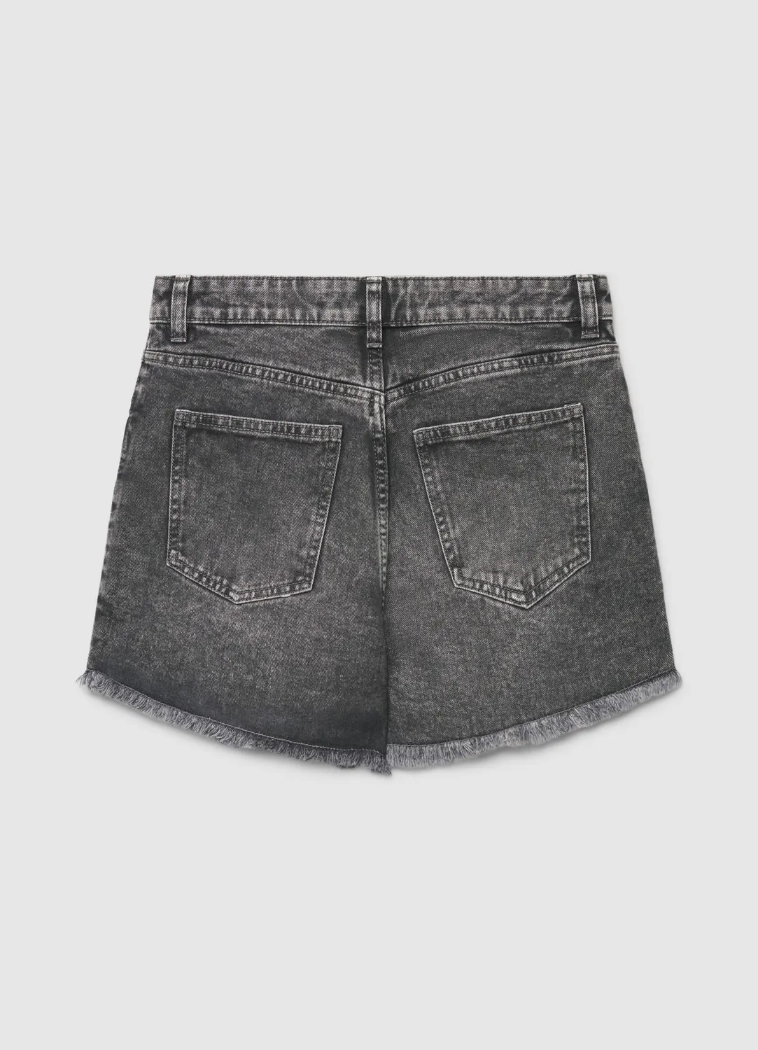 Calliope short mom denim déchiré femme taille haute