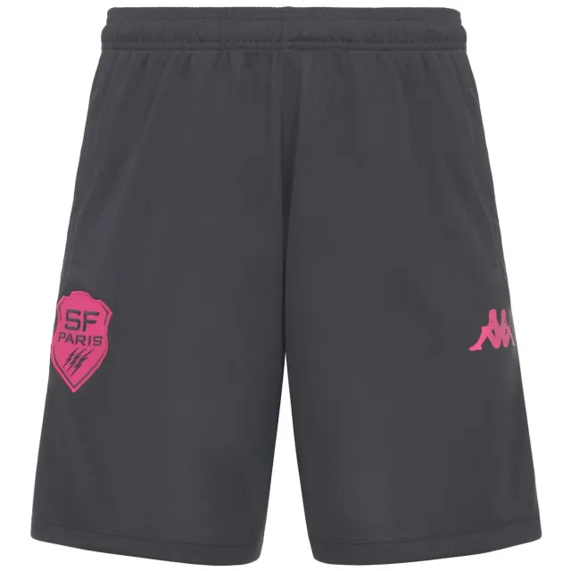 Robe di Kappa Mixiozip Pro 2 short enfant gris rugby