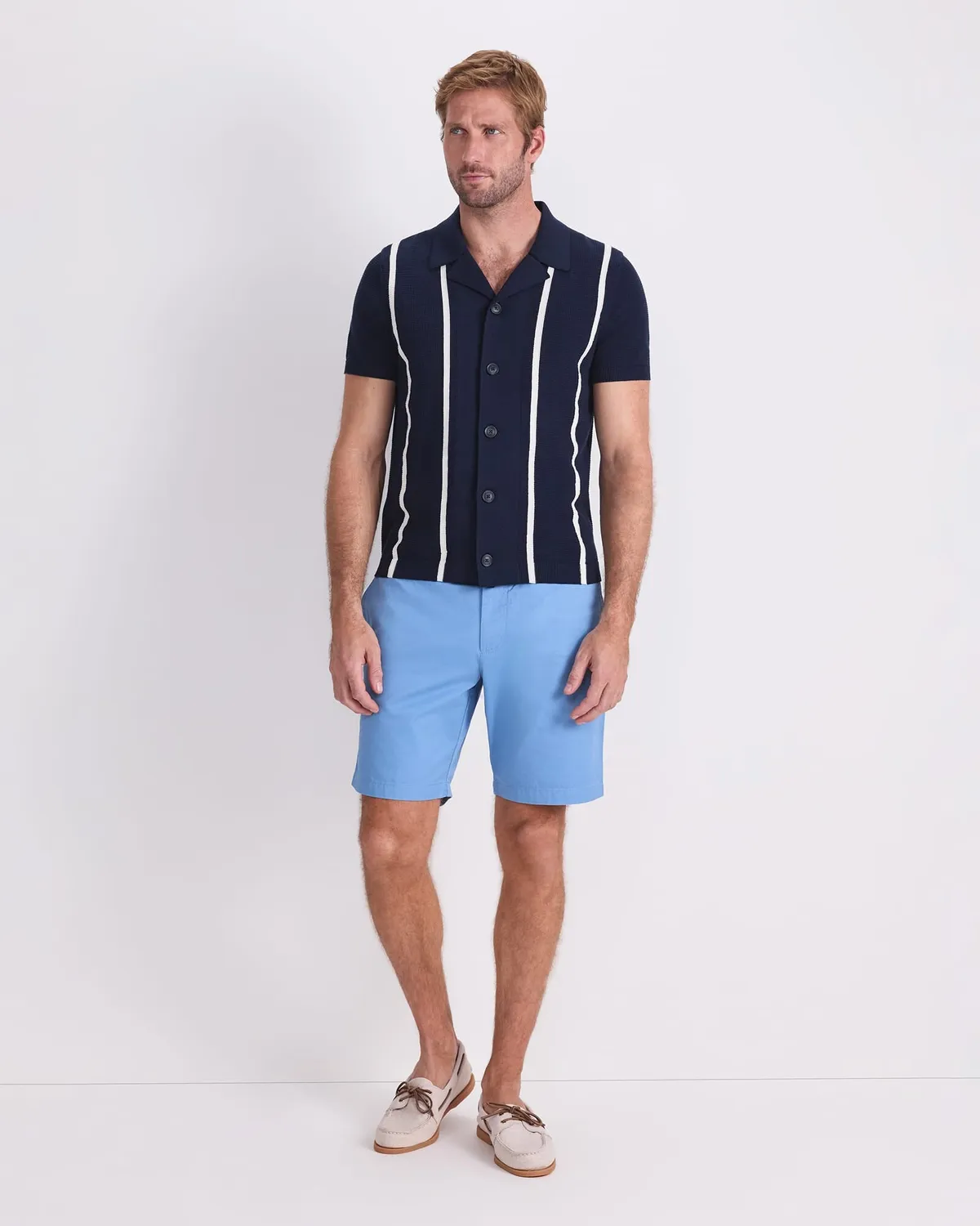 Sportscraft Marc chemise maille coton homme rayée