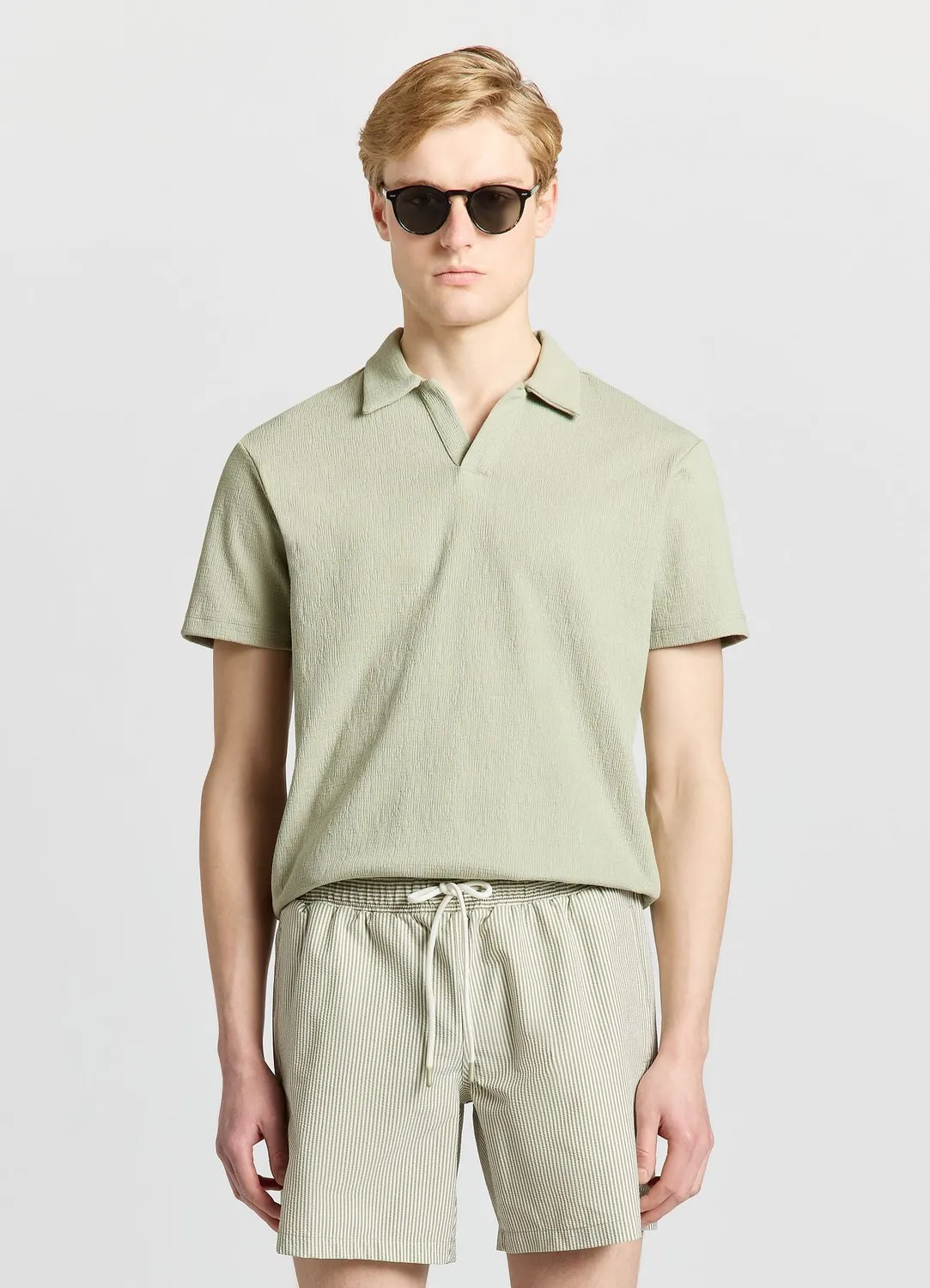 Calliope polo derby homme manches courtes