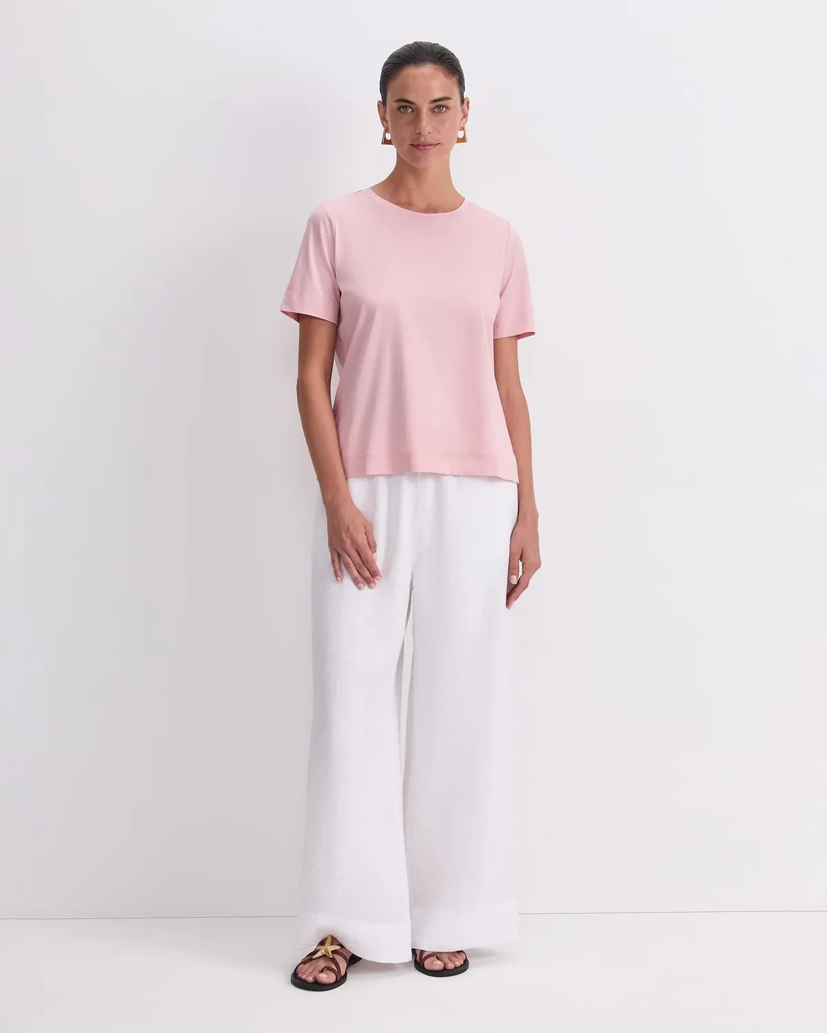 Sportscraft Mercerised Cotton Short Sleeve Tee t-shirt coton