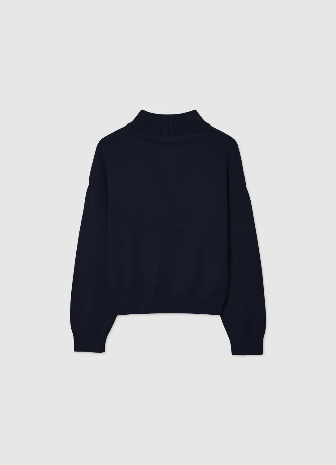 Calliope pull col roulé uni femme manches longues