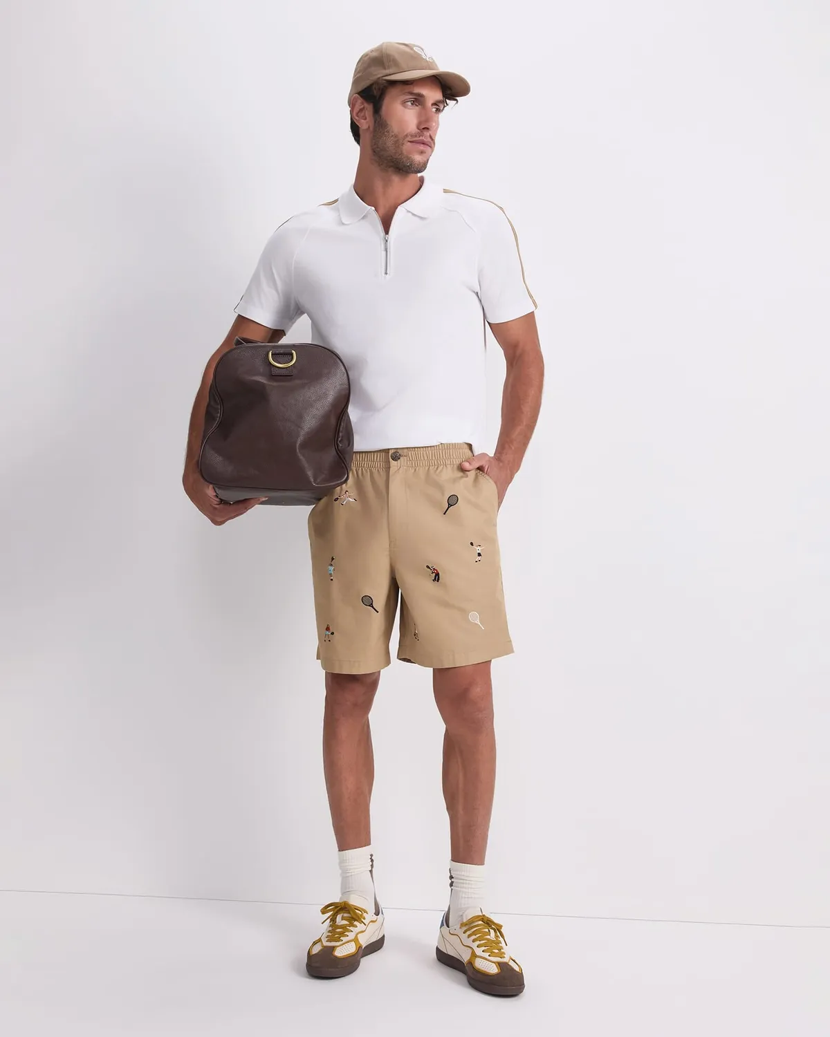 Sportscraft Rod polo coton homme zip métal