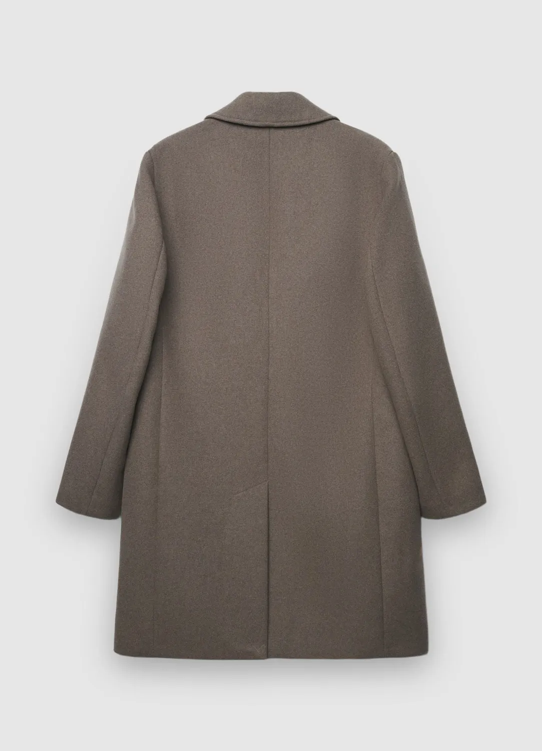 Calliope manteau homme monopetto revers