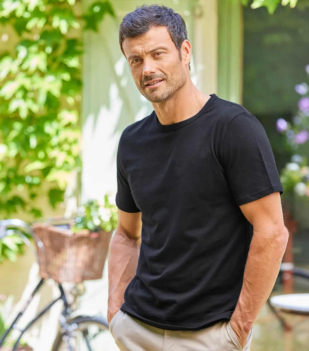 Cocorico Intemporel t-shirt homme noir coton