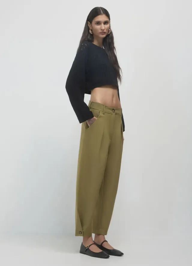 Calliope pantalon barrel femme regular