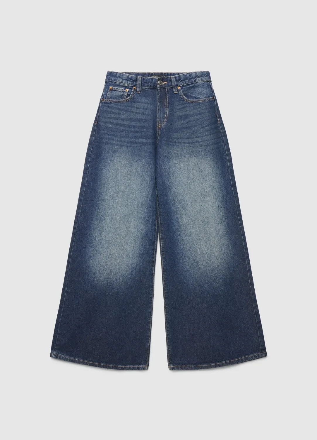 Calliope Jean Wide Leg Taille Basse Femme 42