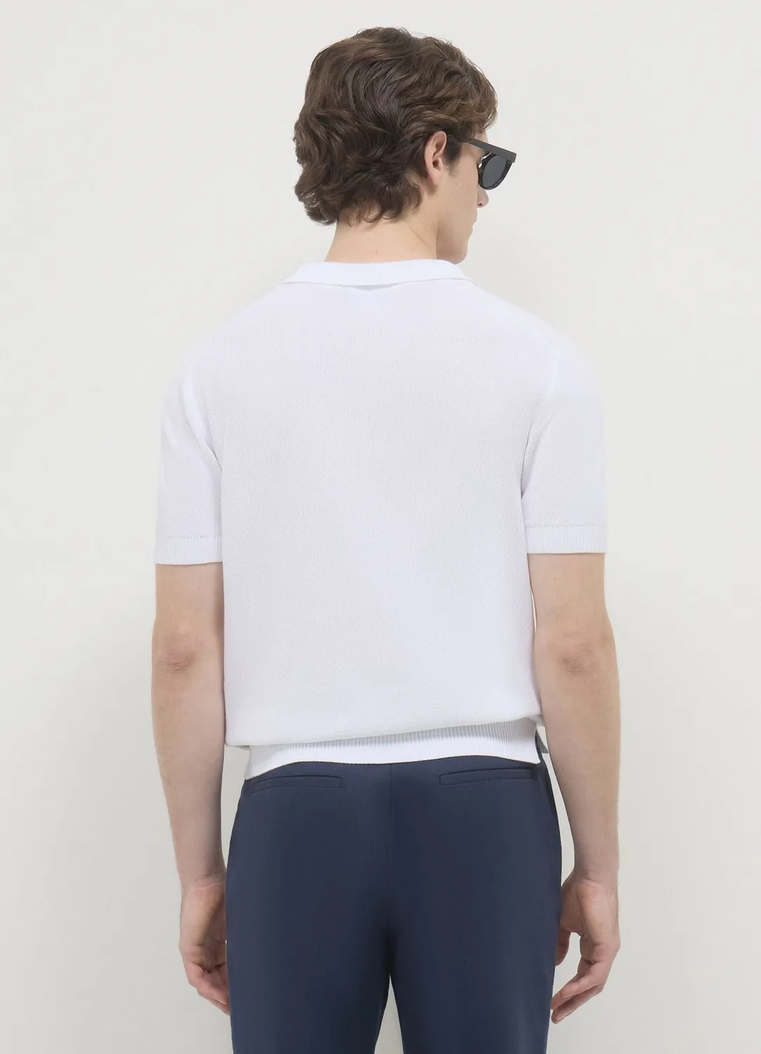 Calliope polo homme coton uni manches courtes