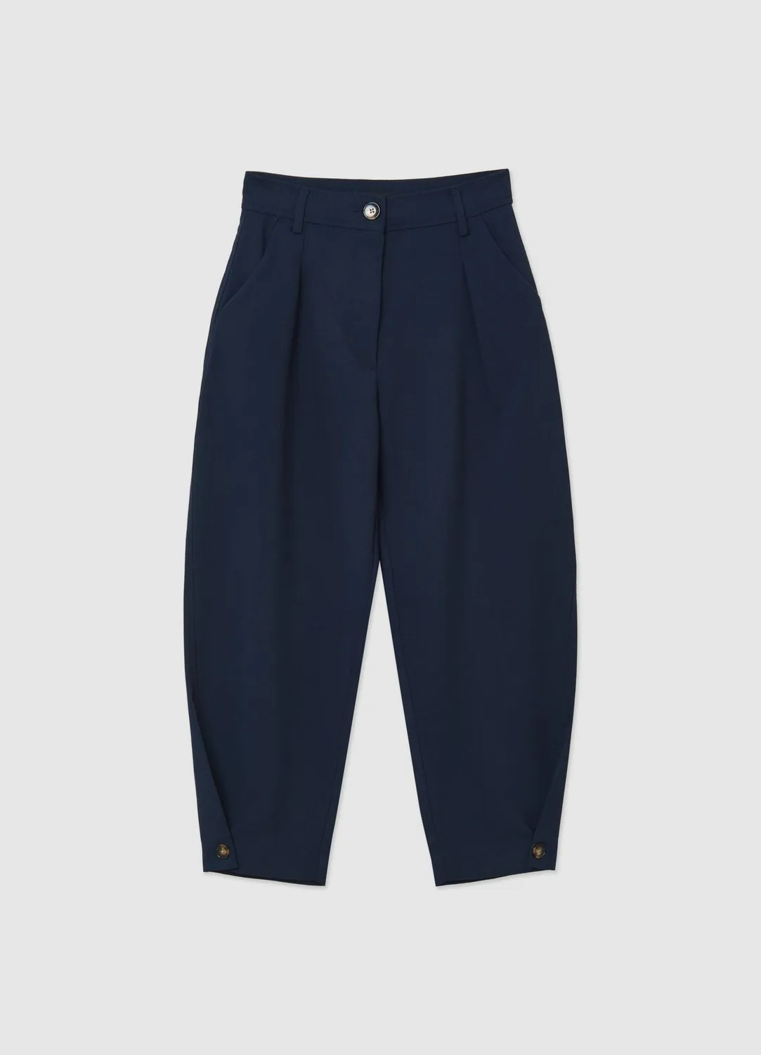 Calliope pantalon barrel fit femme coupe regular