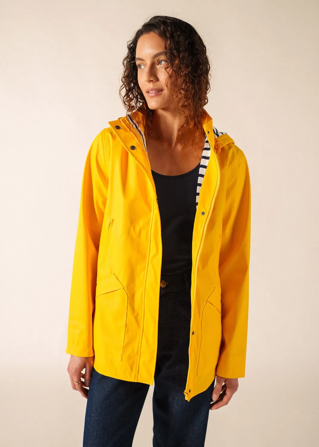 Saint James Ste Morgane ciré jaune imperméable