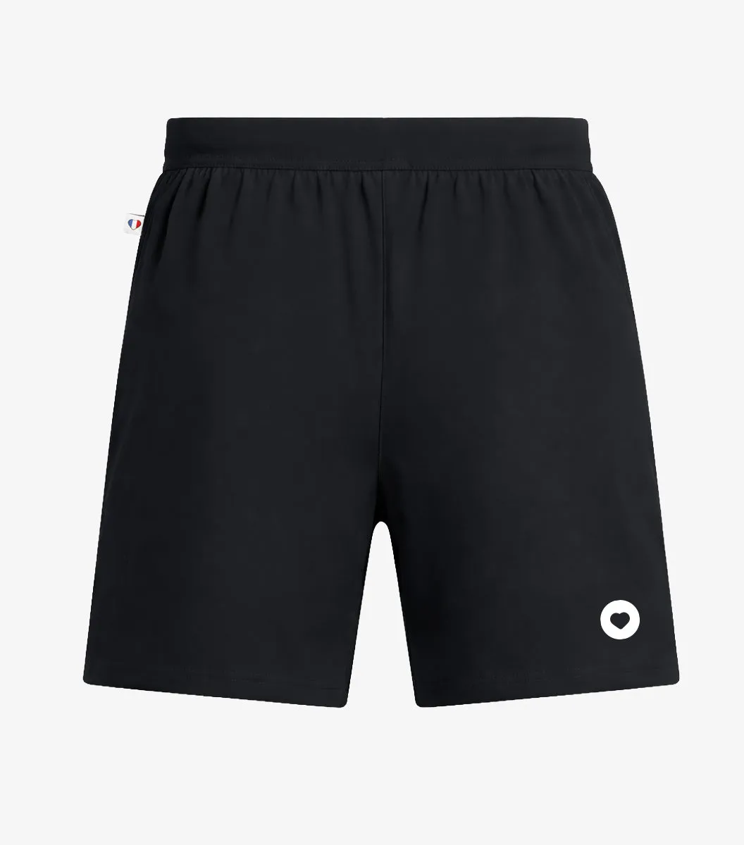 Cocorico Boost short sport homme noir élastique