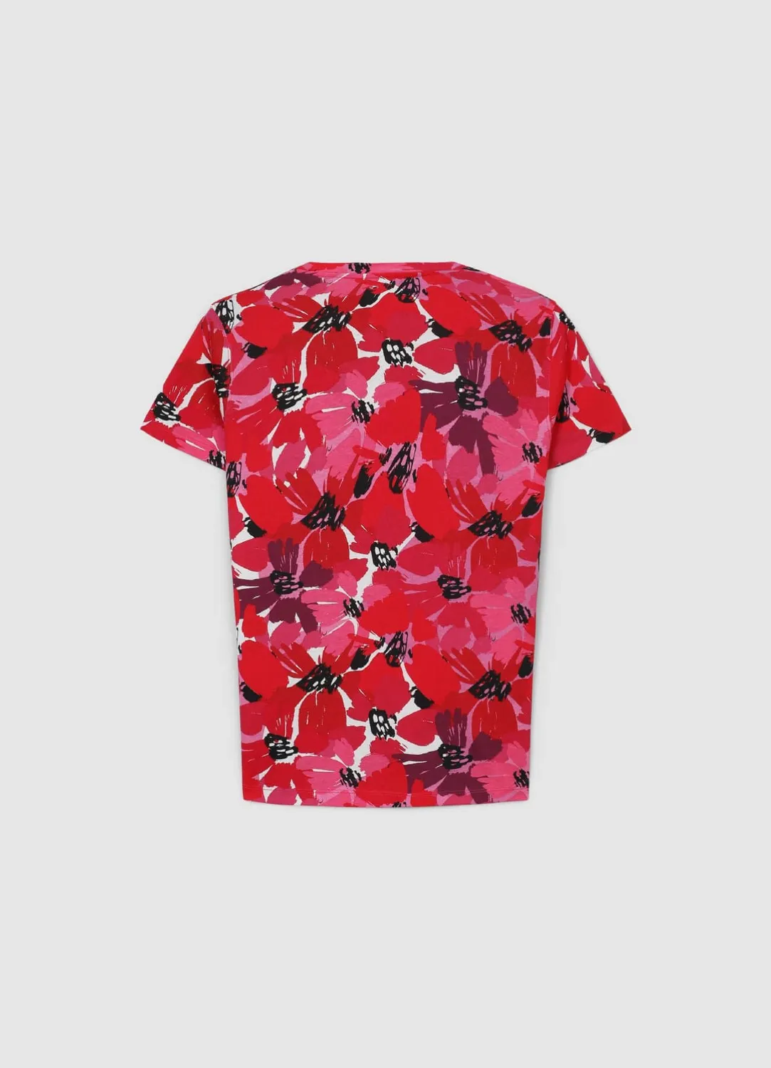 Calliope T-shirt fantasia fiori all over femme coton