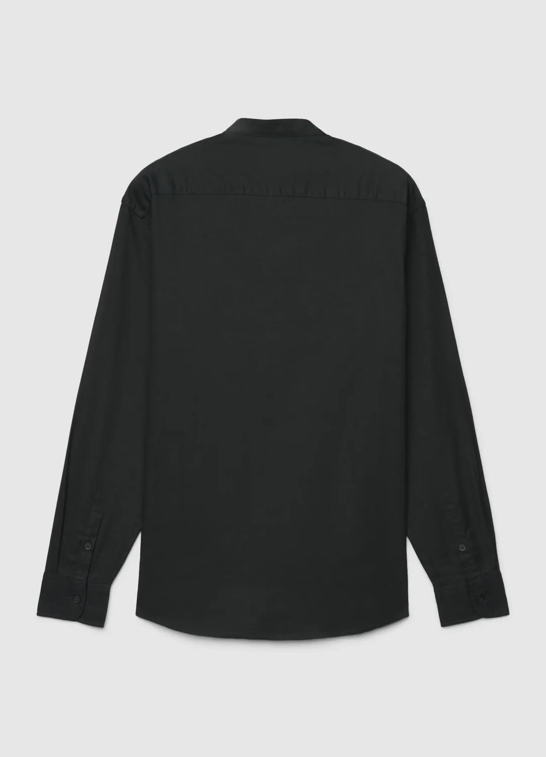 Calliope chemise col coréen homme lin manches longues