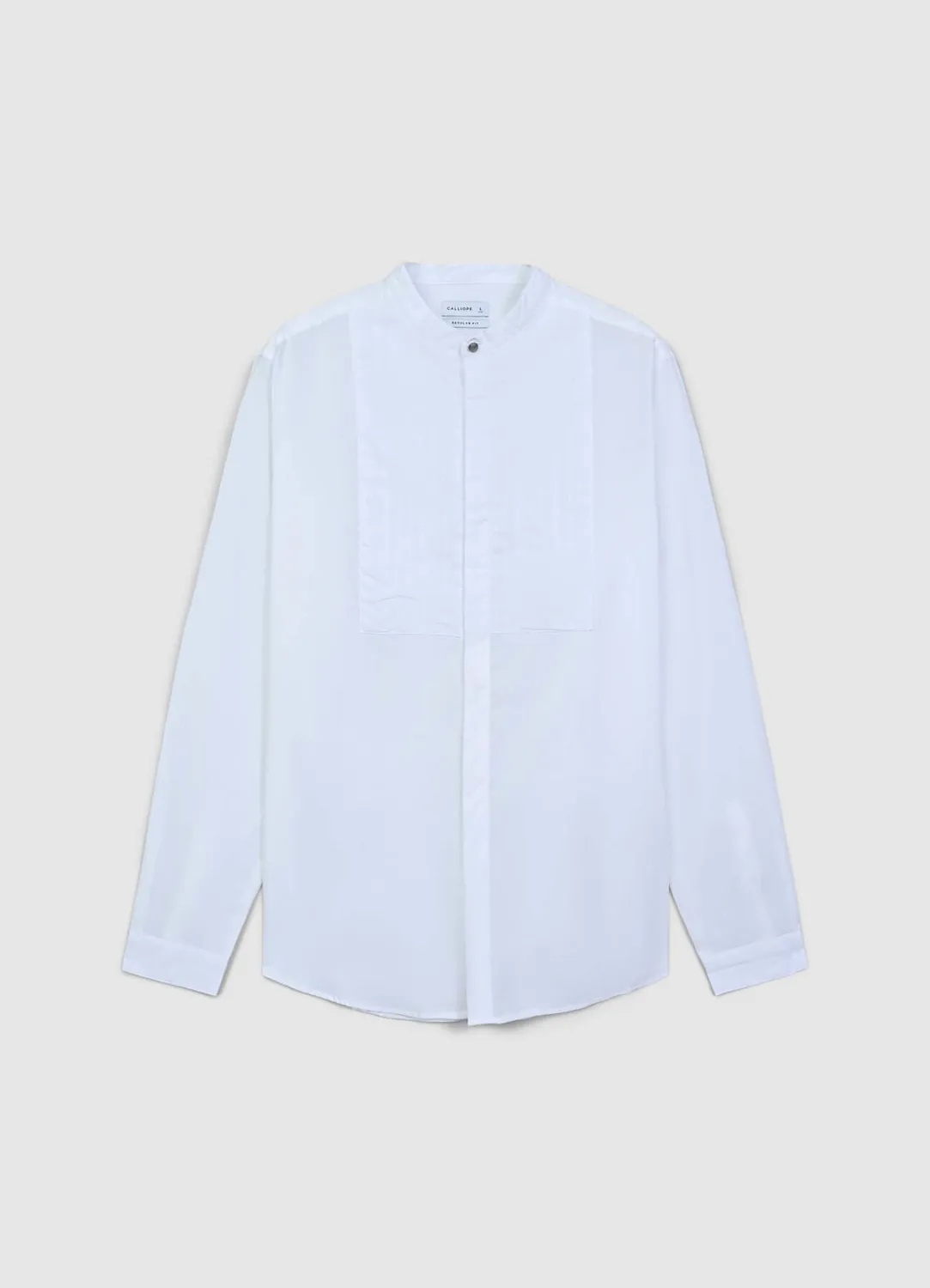 Calliope chemise col coréen homme plastron