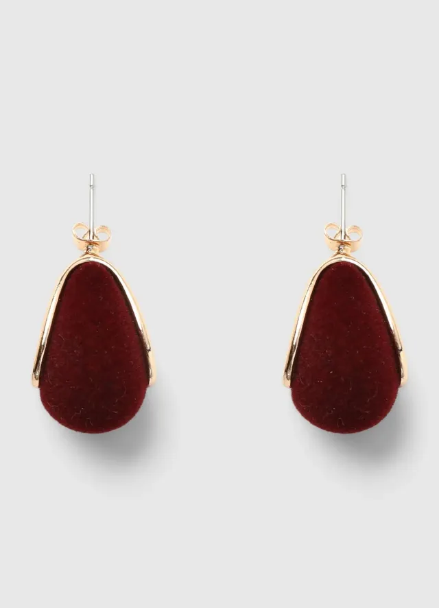 Calliope boucles goutte effet velours soirée