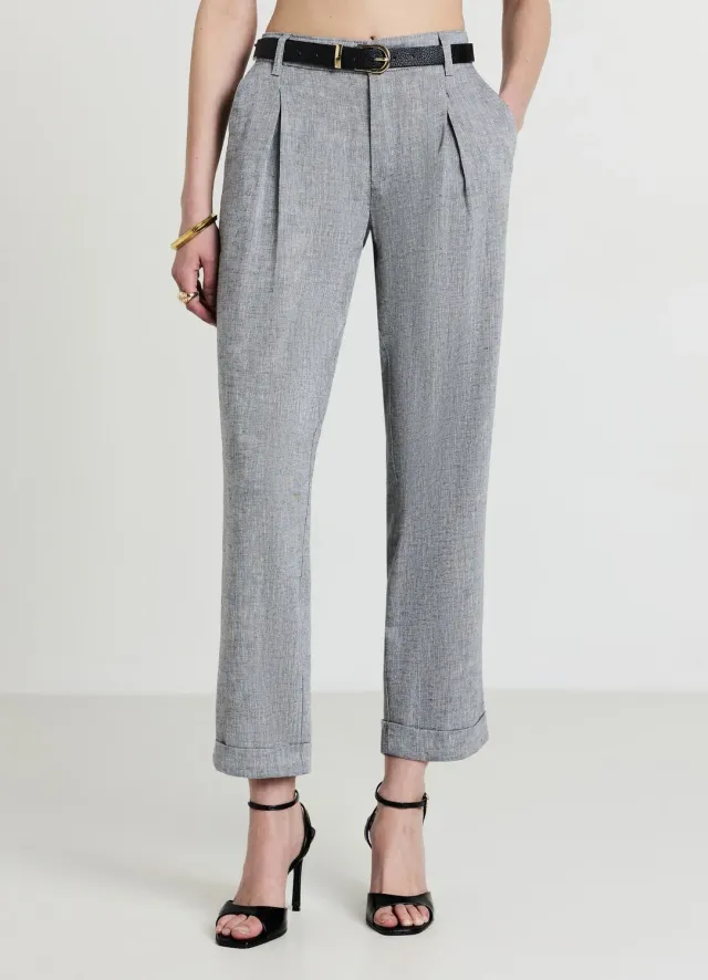 Calliope pantalon femme lin poches françaises
