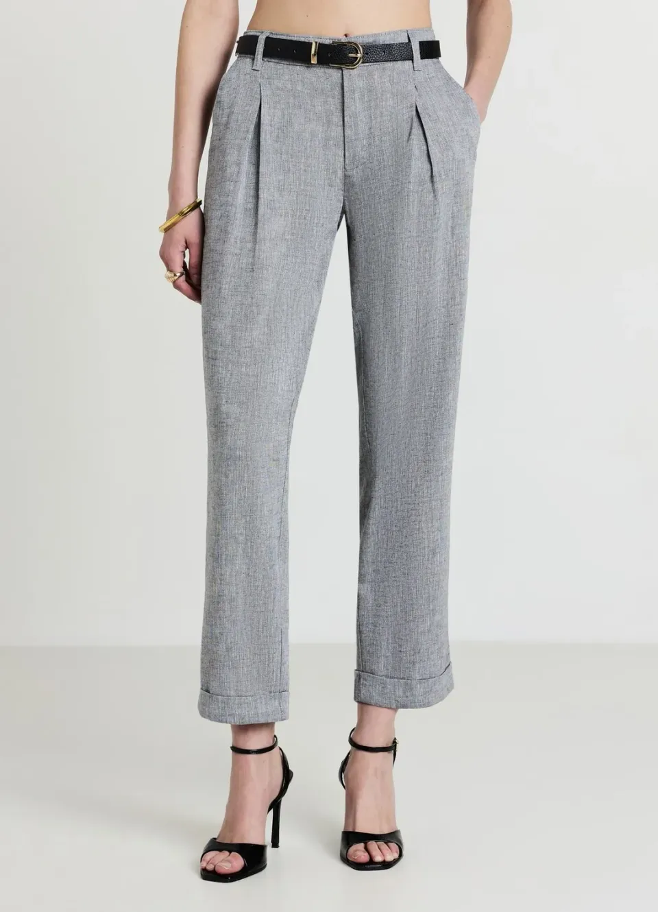 Calliope pantalon femme lin poches françaises