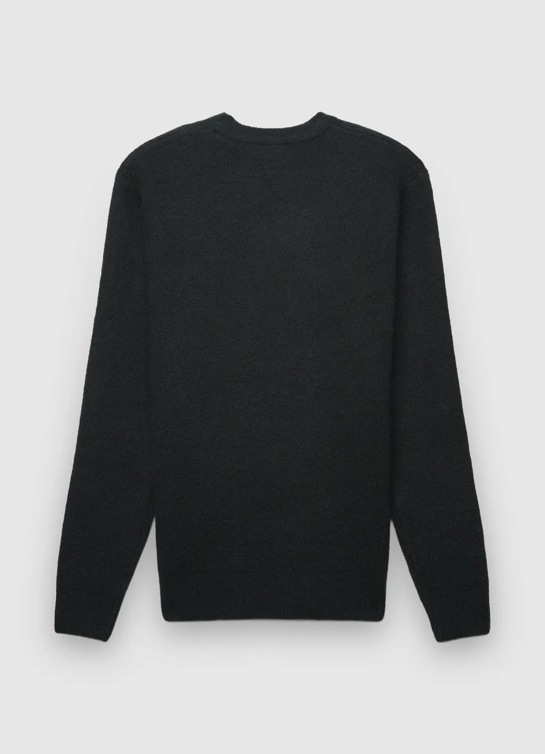 Calliope pull col rond homme effet pelucheux
