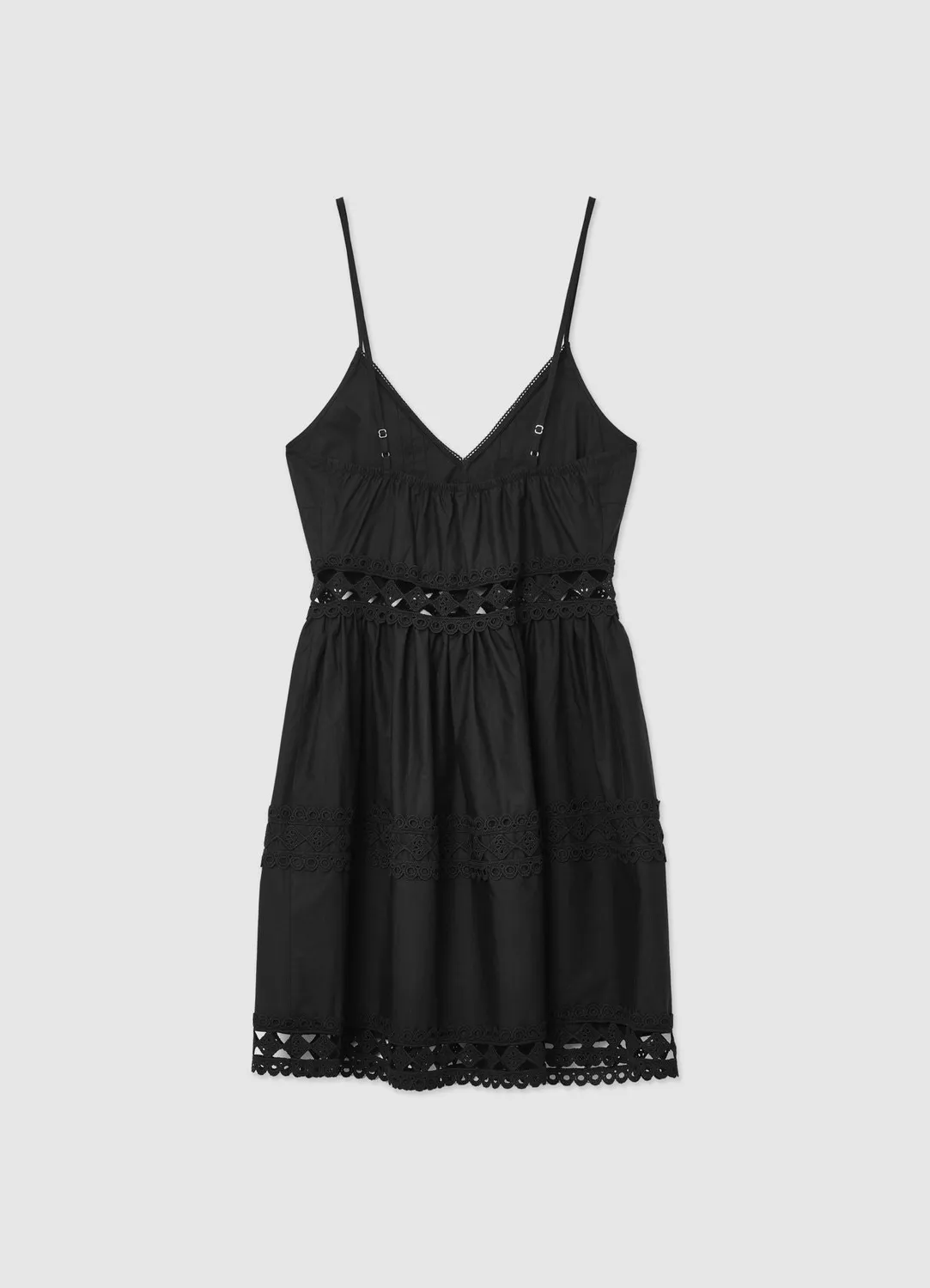 Calliope robe courte passementerie femme