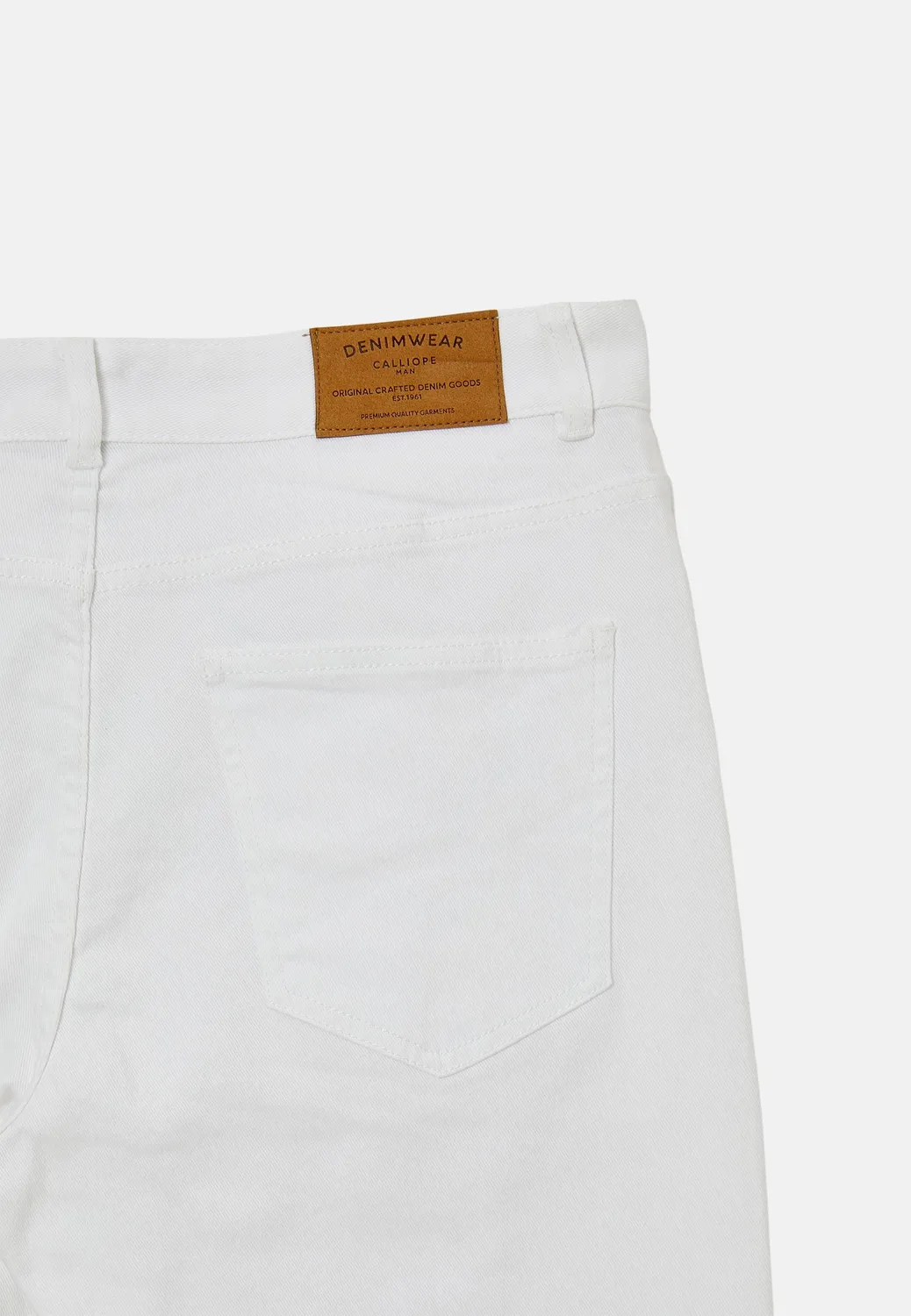 Calliope 5 poches slim pantalon homme coton