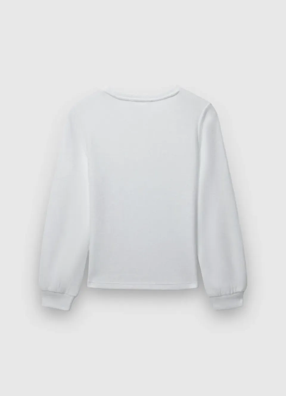 Calliope pull fille perles col rond