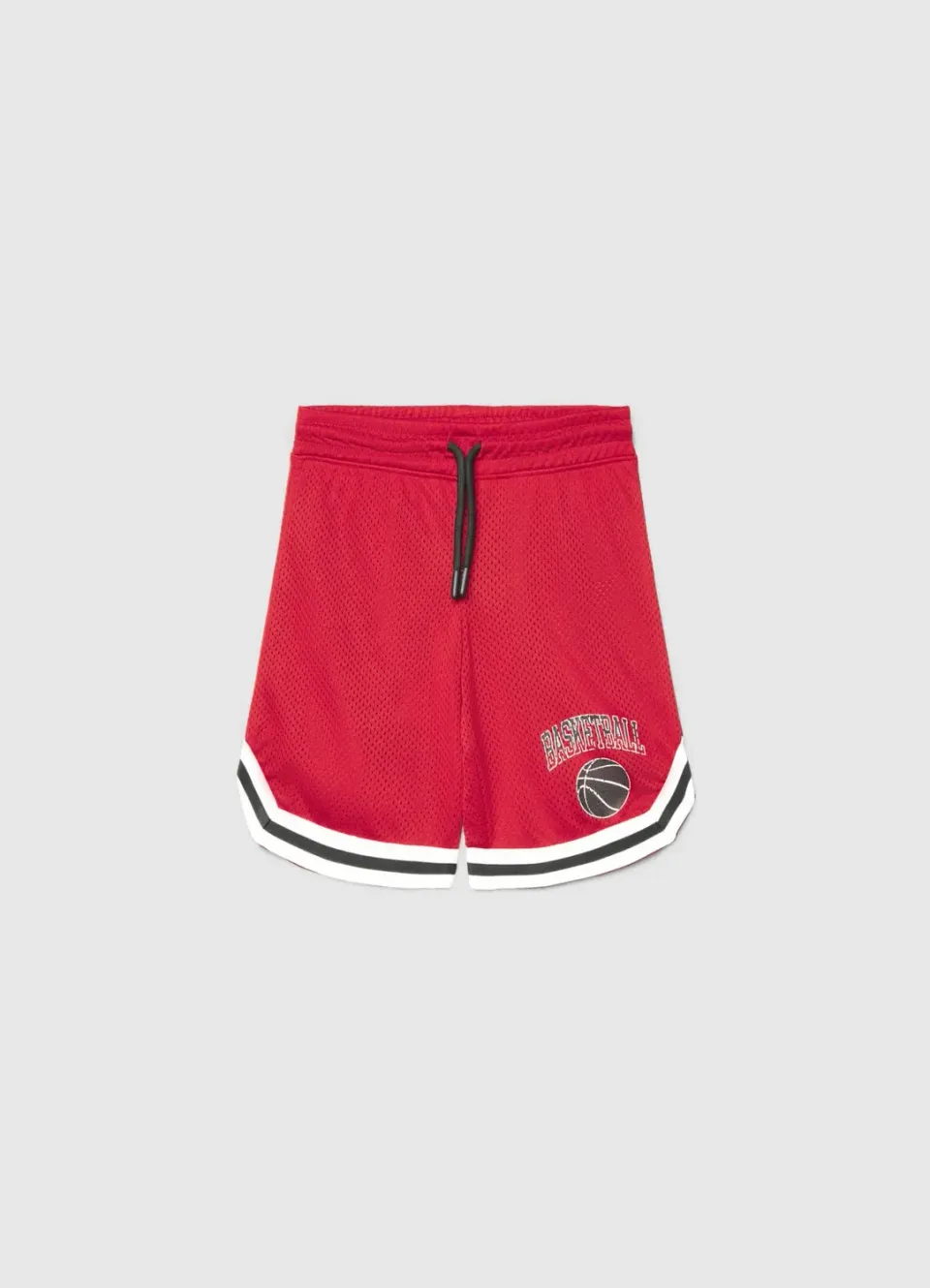 Calliope short basket filet garcon imprime taille elastique