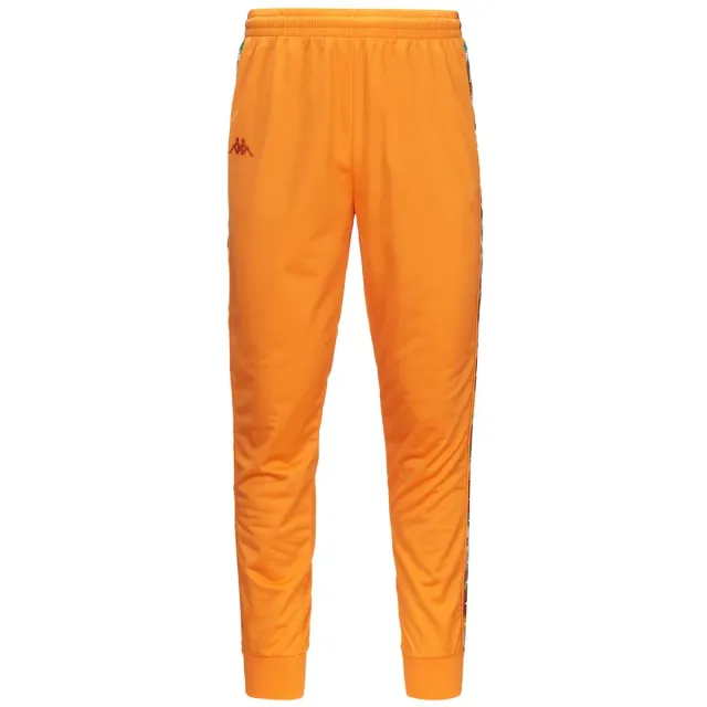 Kappa 222 Banda Rastoria pantalon orange slim homme