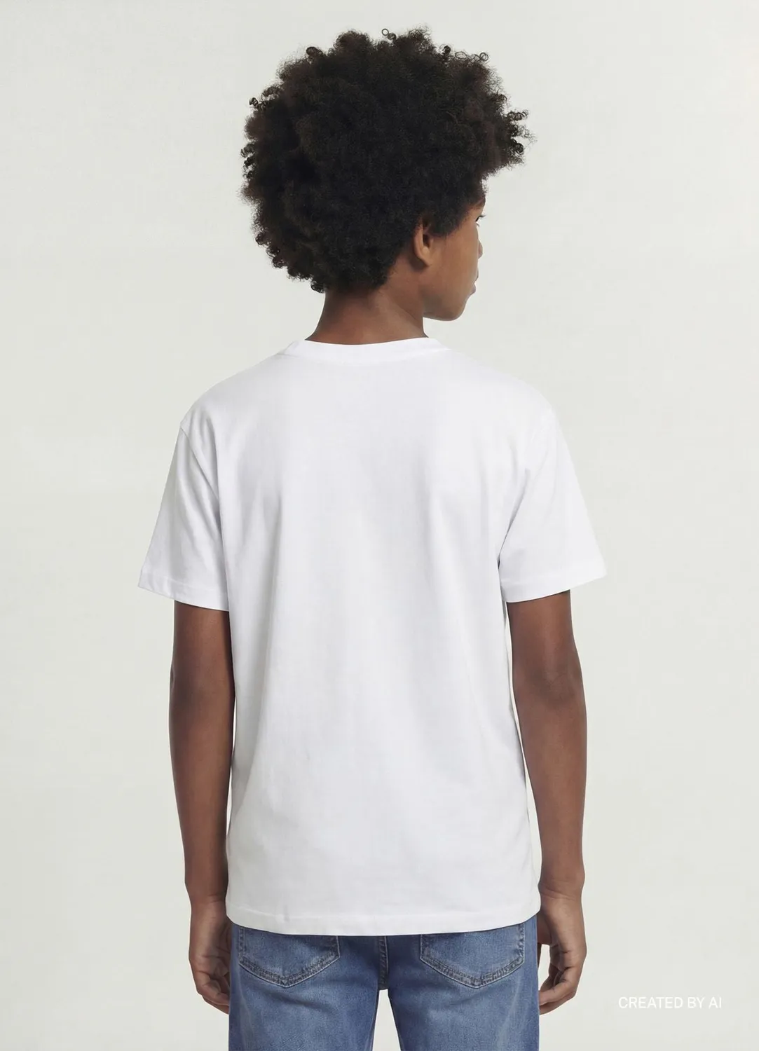Calliope t-shirt gaming garçon manches courtes uni