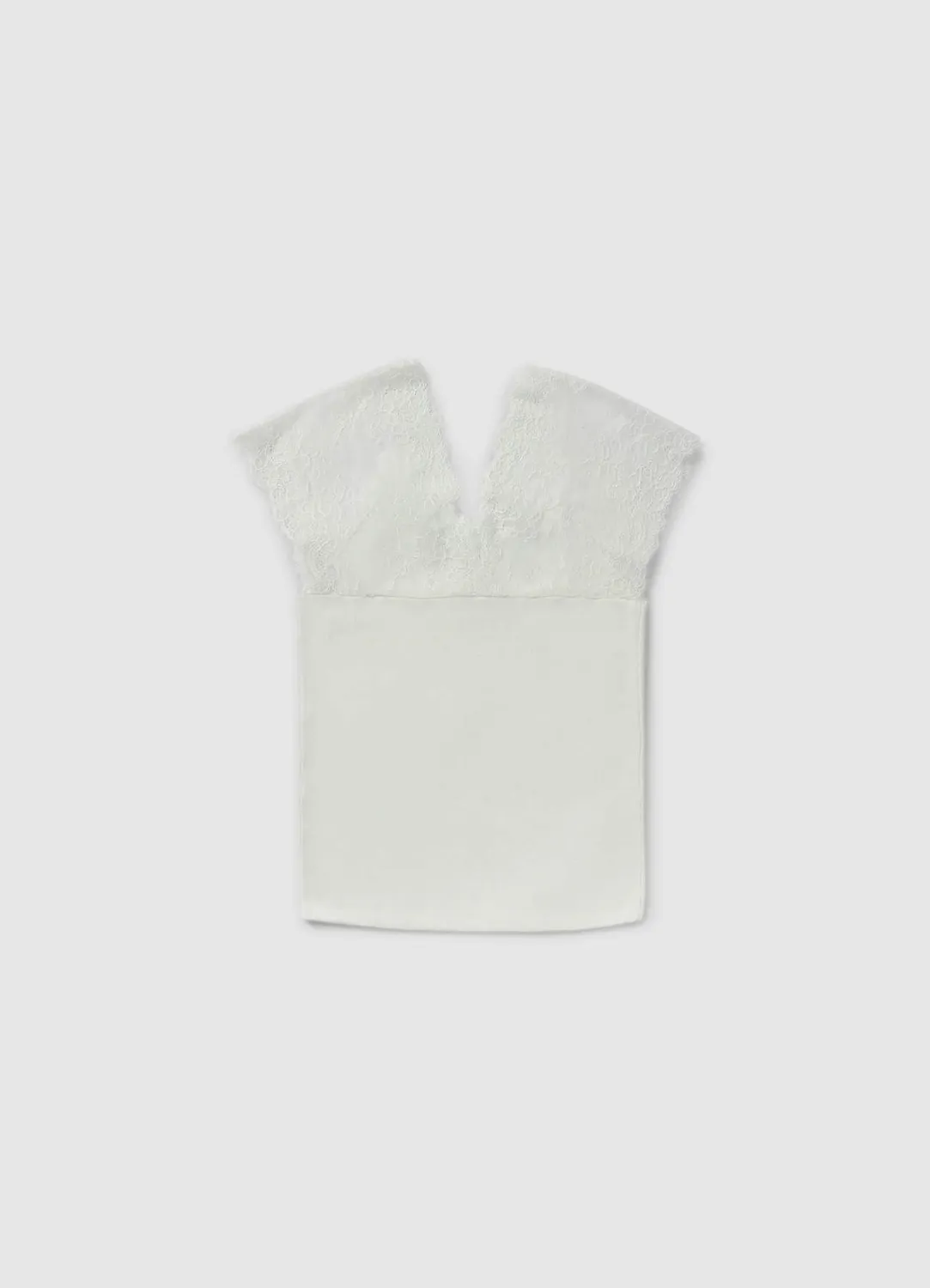 Calliope top col V dentelle femme dos ajusté