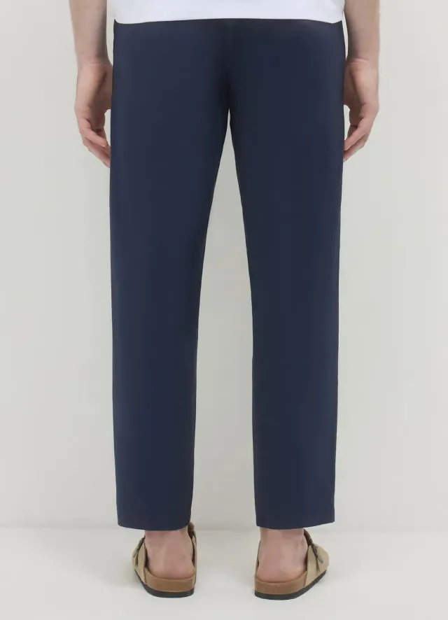 Calliope jogger pantalon coton uni homme regular