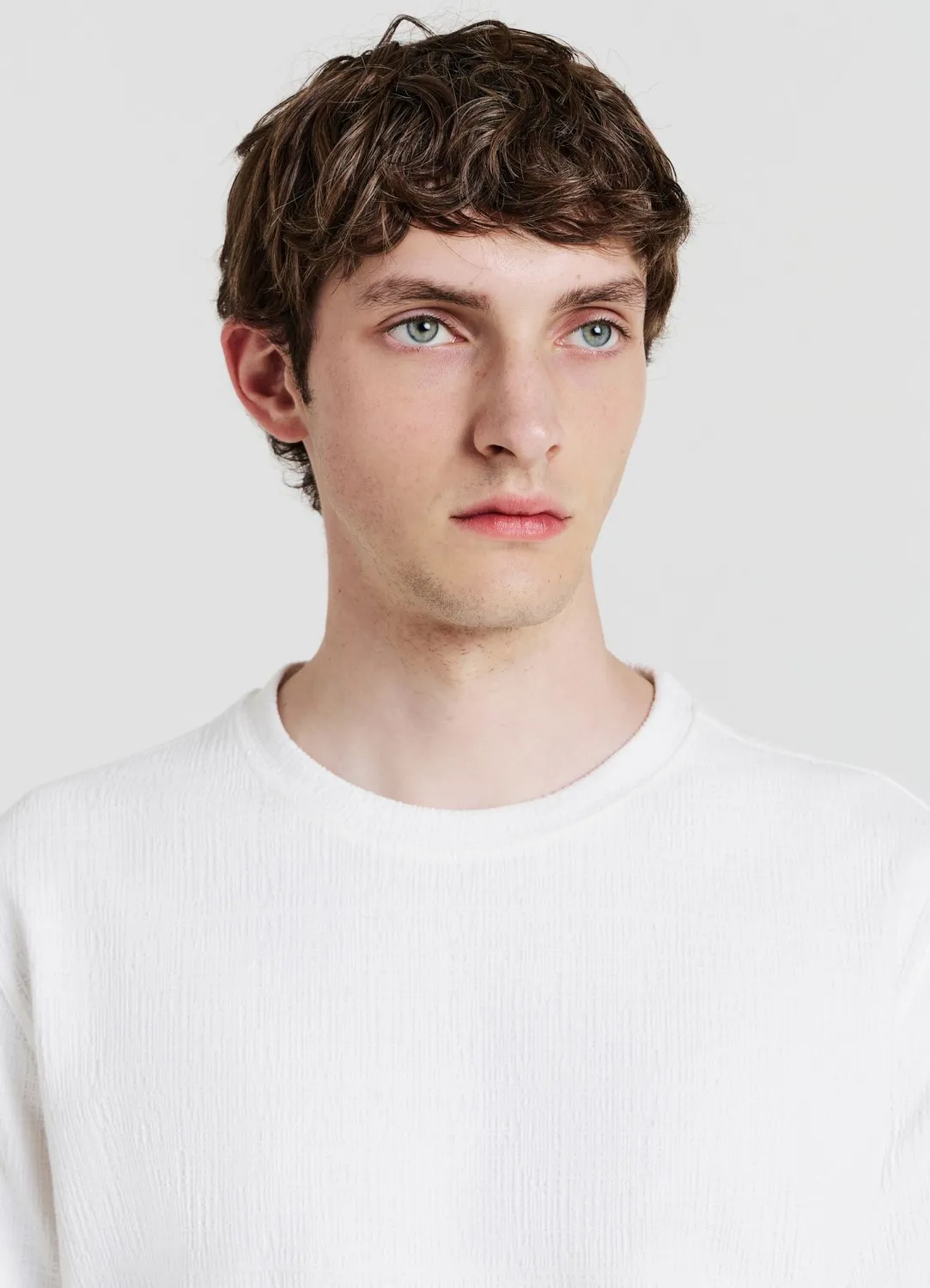 Calliope t-shirt devoré homme col rond