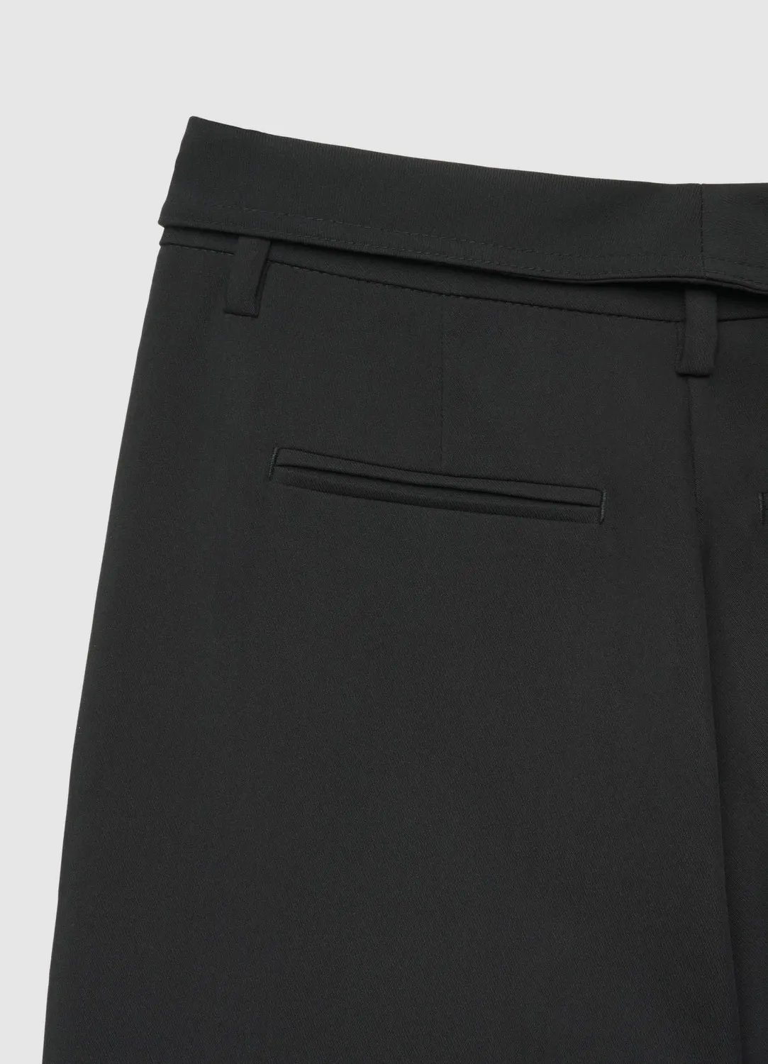 Calliope pantalon large ceinture femme taille haute