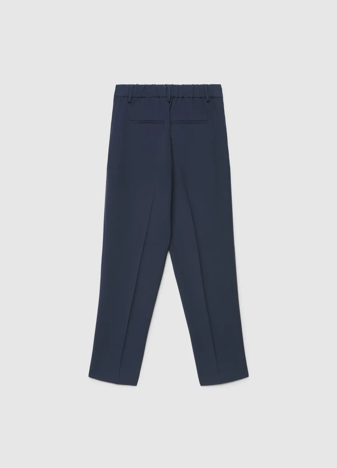 Calliope Pantalon Pinces Femme Taille Élastiquée