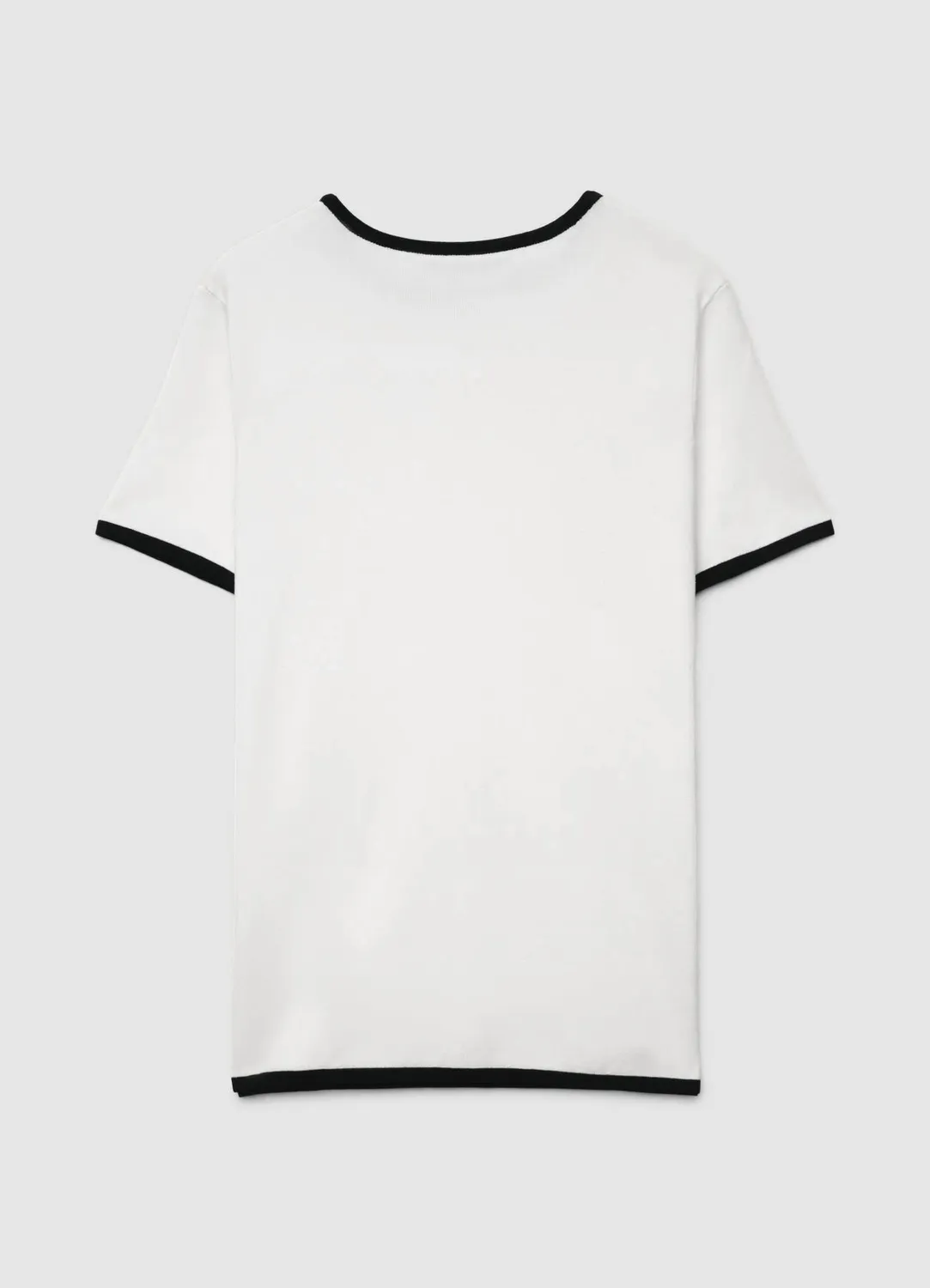 Calliope T-shirt profils contraste femme manches courtes
