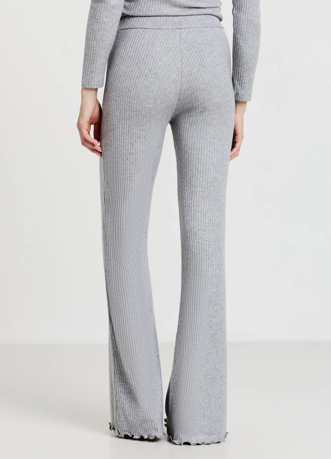 Calliope Zampa Legging évasé à côtes taille haute femme