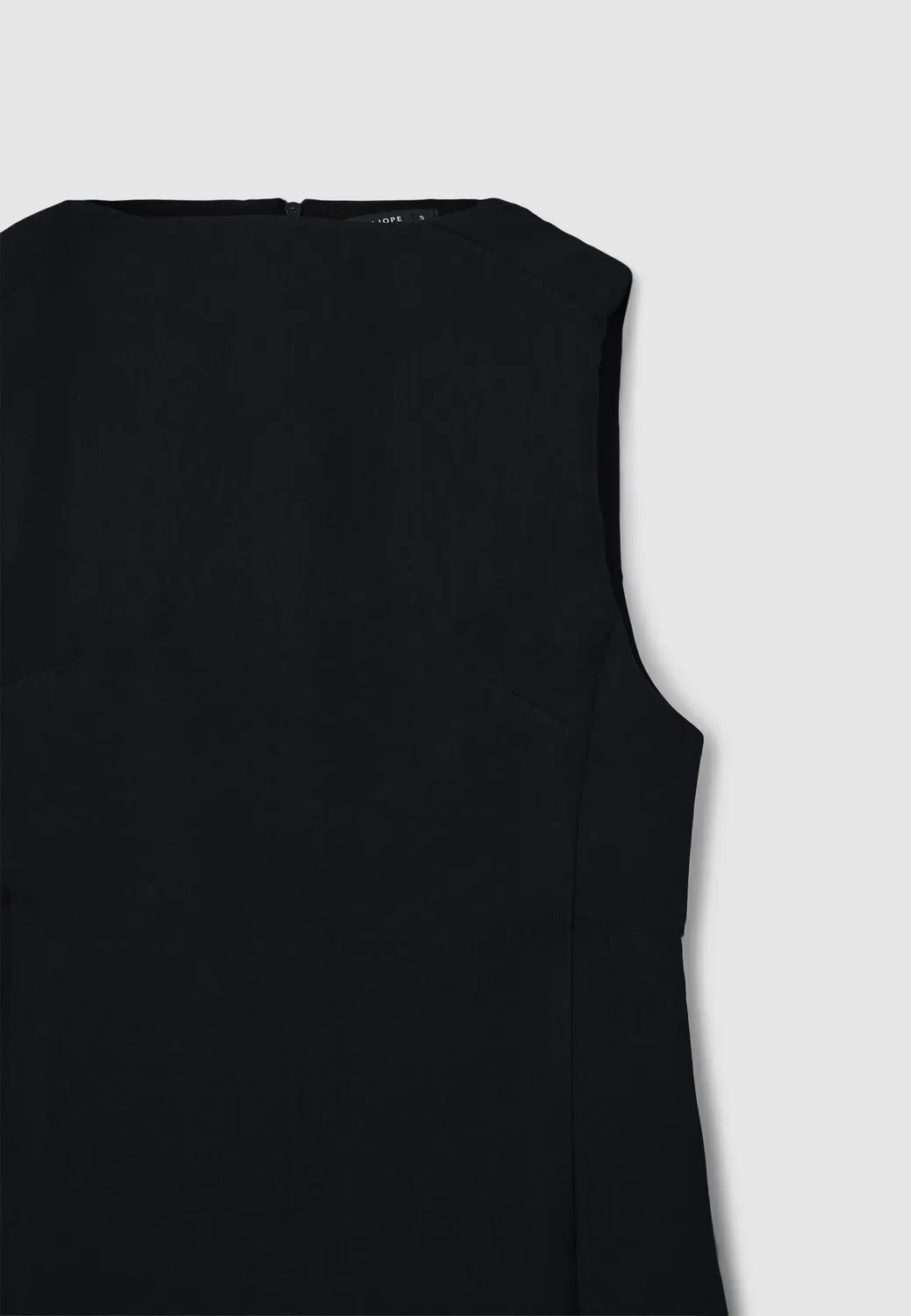 Calliope minidress unie smanicato femme esprit 60s
