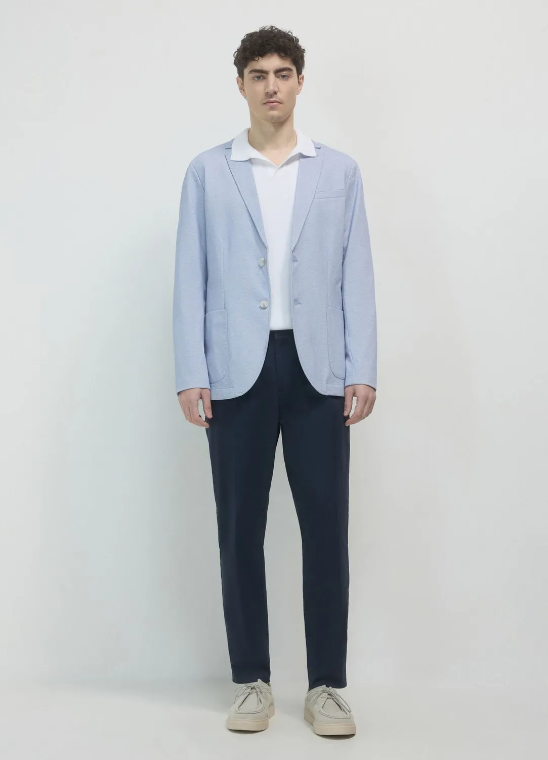 Calliope veste homme simple boutonnage regular