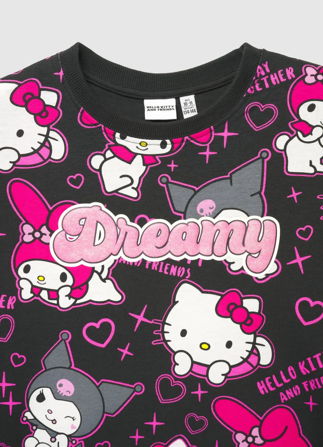 Calliope Hello Kitty t-shirt fille manches longues imprime
