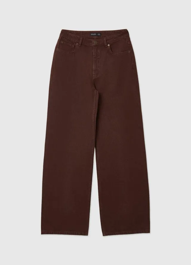 Calliope jean droit femme uni coupe droite