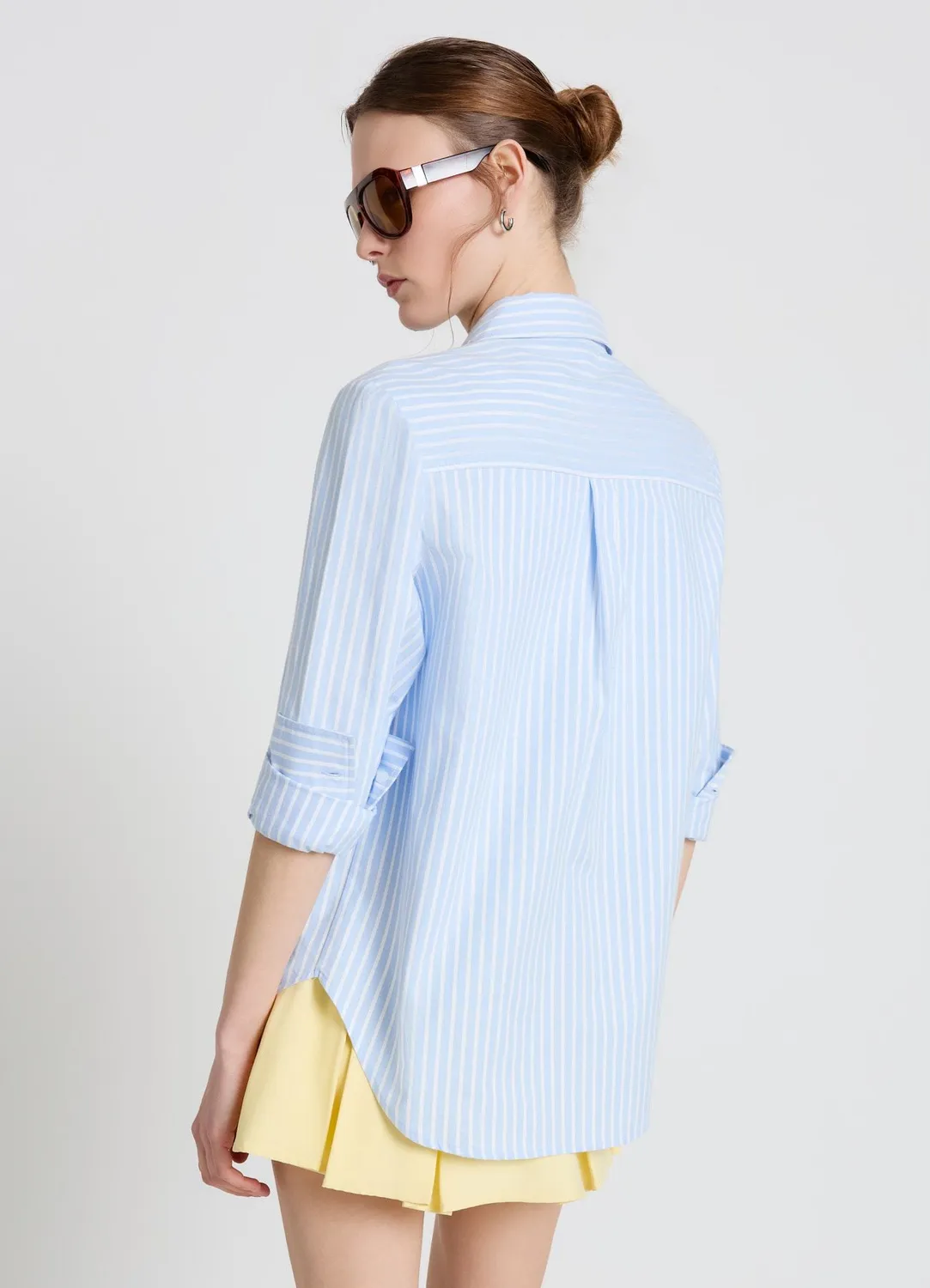 Calliope chemise rayée femme manches longues