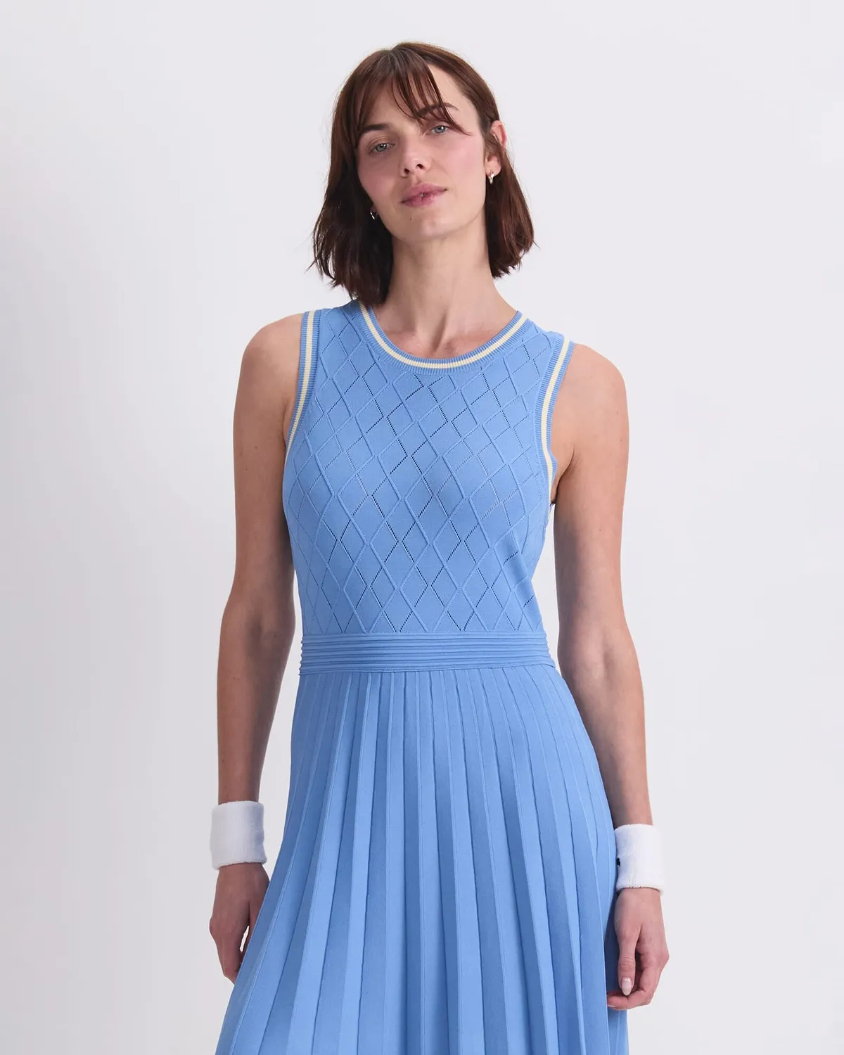 Sportscraft Maxine Milano robe mini maille argyle