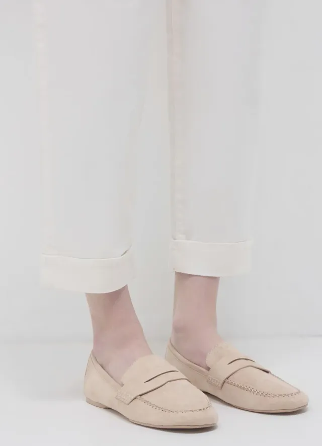 Calliope mocassin suédine femme