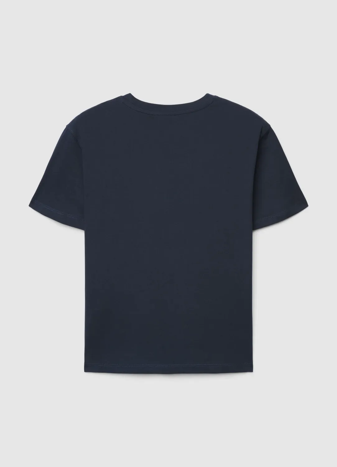 Calliope t-shirt uni femme col rond manches courtes