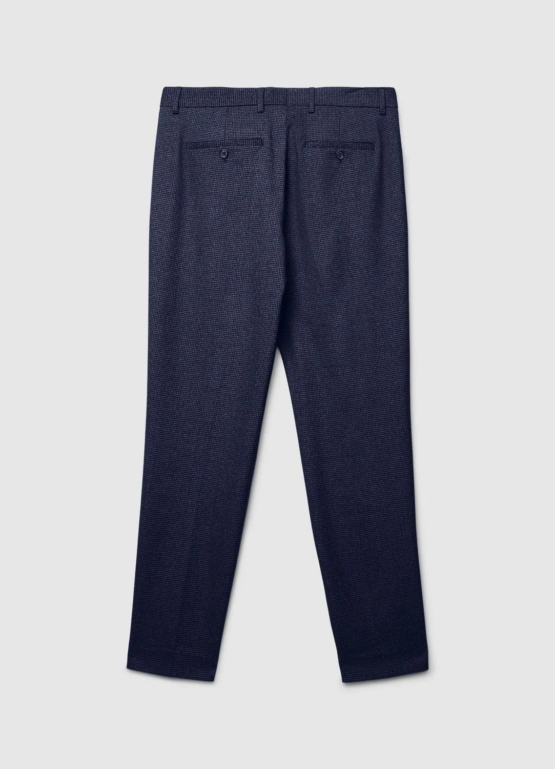 Calliope Pantaloni pantalon homme 48 pied-de-poule bureau