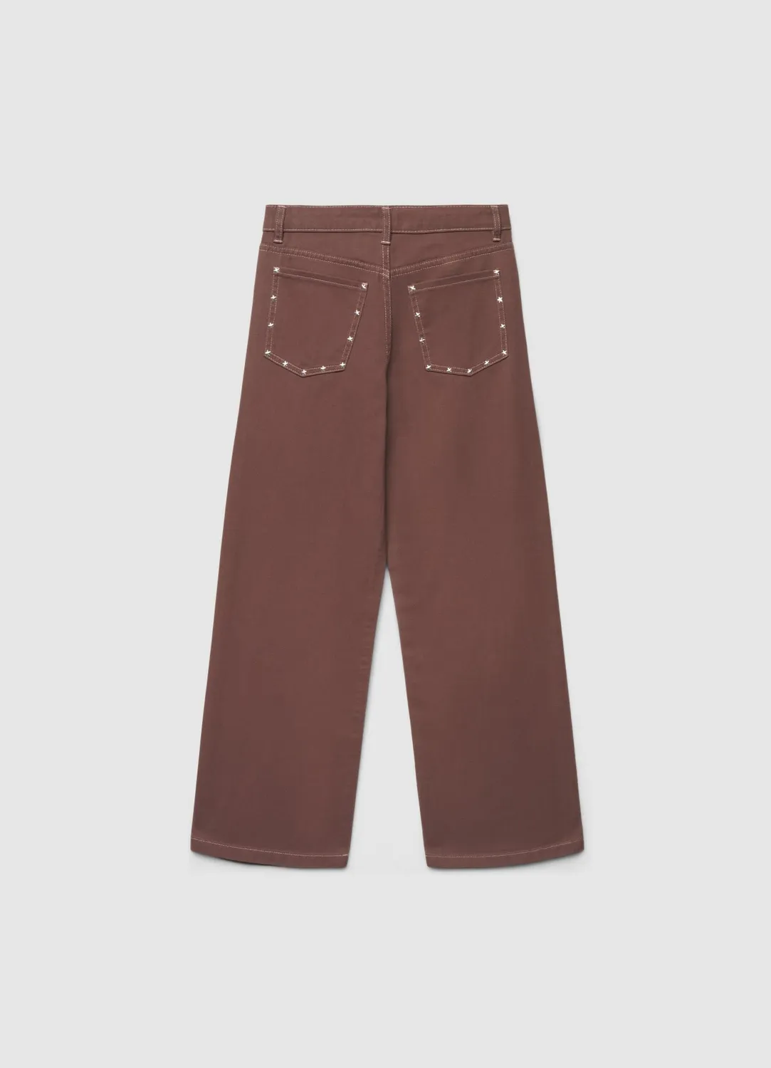 Calliope pantalon wide leg fille clous étoile