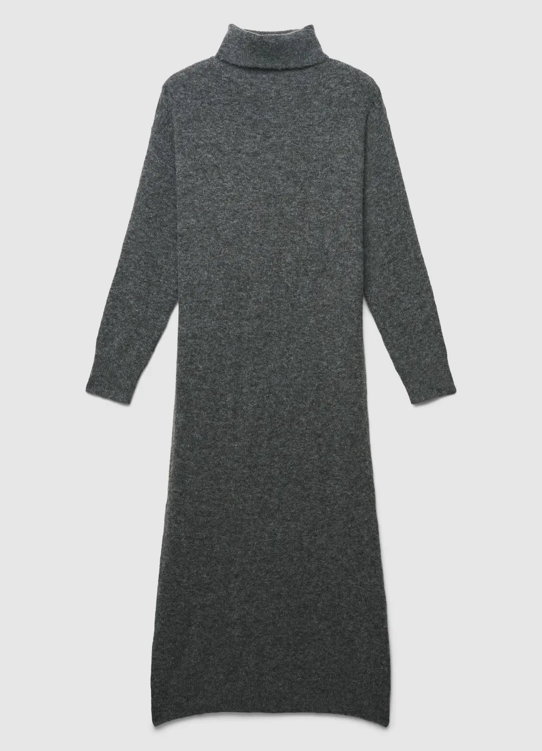 Calliope Atelier robe pull col roulé maille