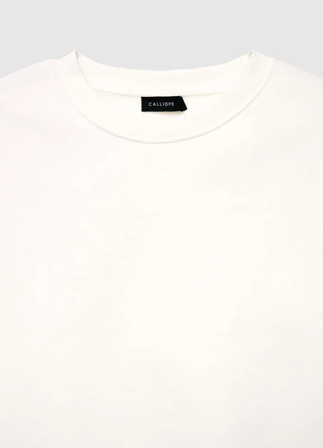 Calliope basic sweat col rond femme manches longues
