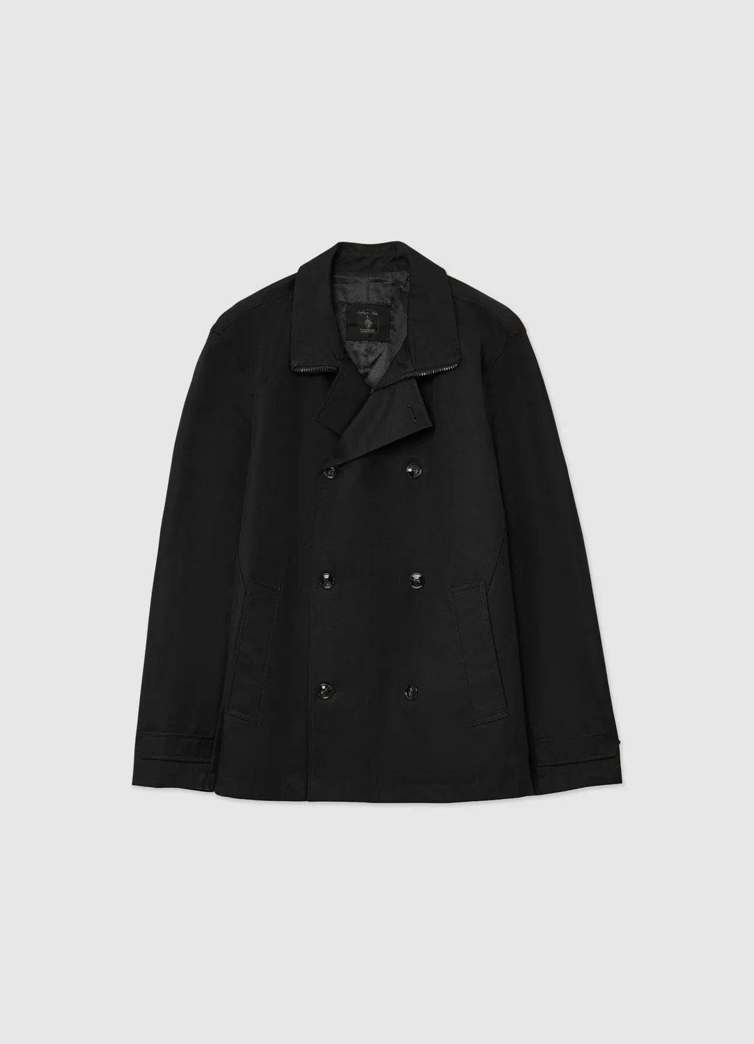Calliope trench court double boutonnage manteau homme bureau
