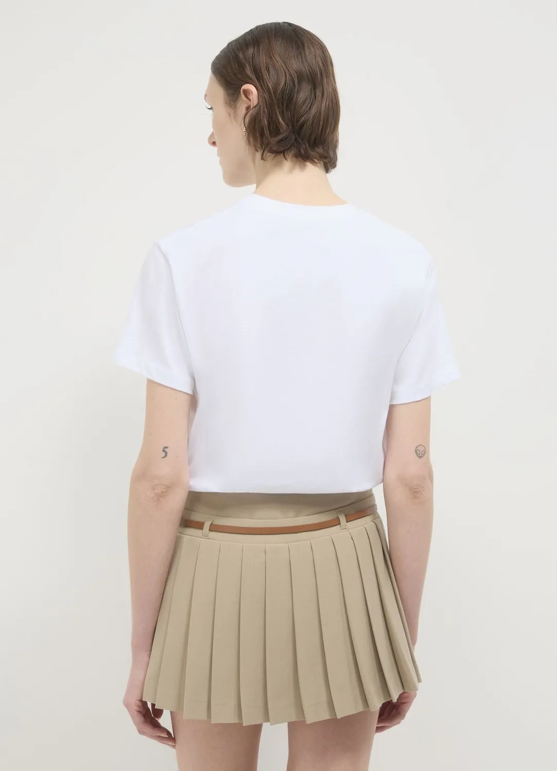 Calliope T-shirt college t-shirt femme coton imprimé