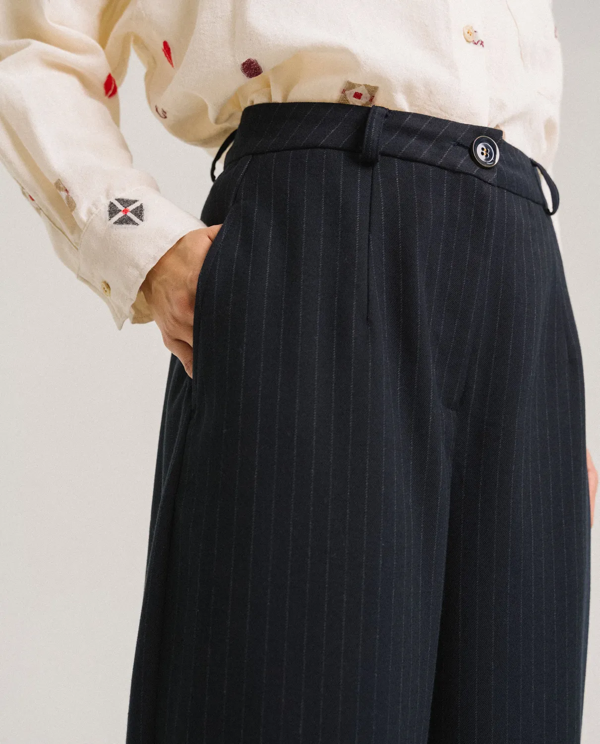 Tinsels Brando Club pantalon 7/8 flanelle chaude